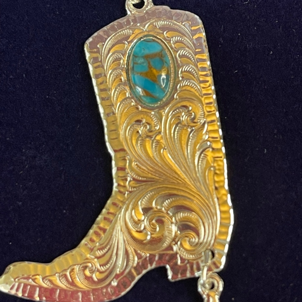 New Montana Silversmith’s turquoise necklace - Picture 3 of 3